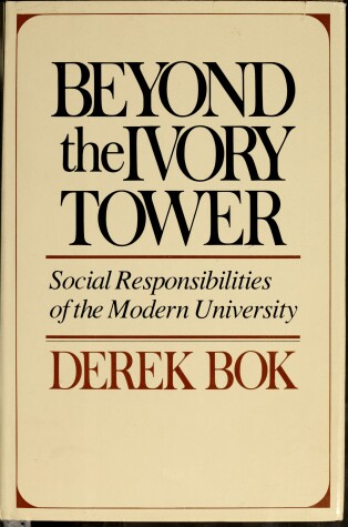 Book cover for Beyond the Ivory Tower