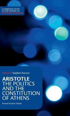 Cover of Aristotle: The Politics and the Constitution of Athens