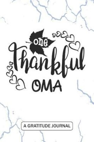 Cover of One Thankful Oma - A Gratitude Journal