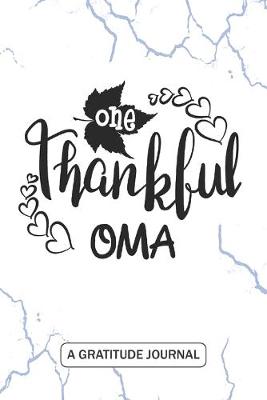 Book cover for One Thankful Oma - A Gratitude Journal