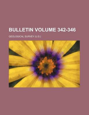 Book cover for Bulletin Volume 342-346