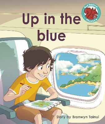 Book cover for Up in the blue