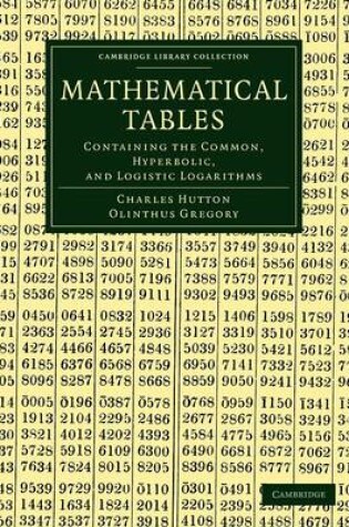 Cover of Mathematical Tables