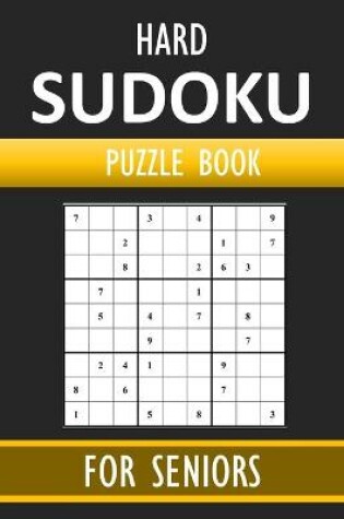 Cover of Hard Sudoku puzzle books