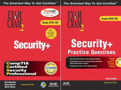 Book cover for The Ultimate Security+ Certification Exam Cram 2 Study Kit (Exam SYO-101)