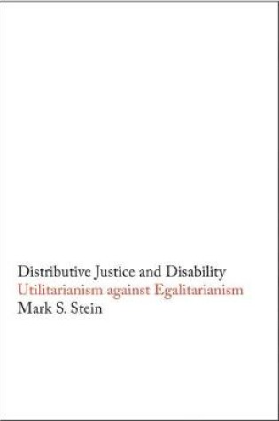 Cover of Distributive Justice & Disability