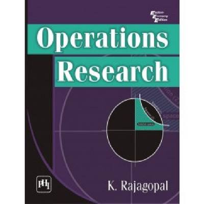 Book cover for Operations Research