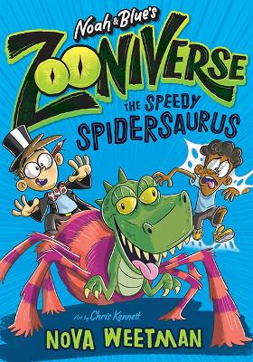 Book cover for The Speedy Spidersaurus