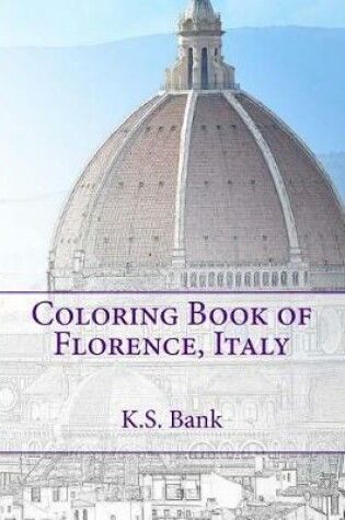 Cover of Coloring Book of Florence, Italy
