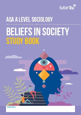 Book cover for AQA A Level Sociology Beliefs in Society Study Book