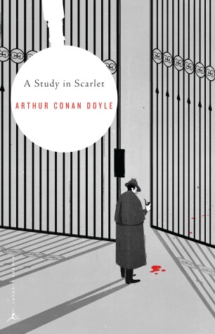 Book cover for A Study in Scarlet