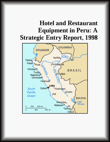 Cover of Hotel and Restaurant Equipment in Peru