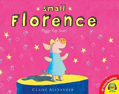 Book cover for Small Florence, Piggy Pop Star