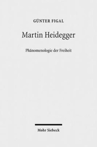 Cover of Martin Heidegger