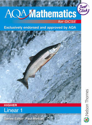 Book cover for AQA GCSE Mathematics for Linear Higher 1