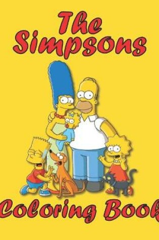 Cover of The Simpsons Coloring Book