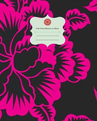 Book cover for Pink Floral Blooms on Black