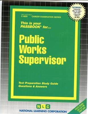 Book cover for Public Works Supervisor