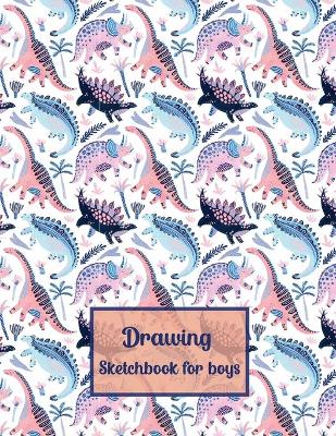 Book cover for Drawing Sketchbook for BoysHuge SketchbookSketch Pad KidsPainting Sketch BookKids Drawing PadArtistic SketchbookArt Supplies Sketch Book