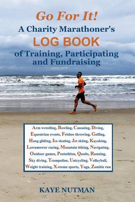 Book cover for A Charity Marathoner's Log Book