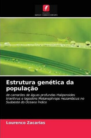 Cover of Estrutura genética da população