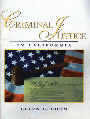 Book cover for Criminal Justice in California