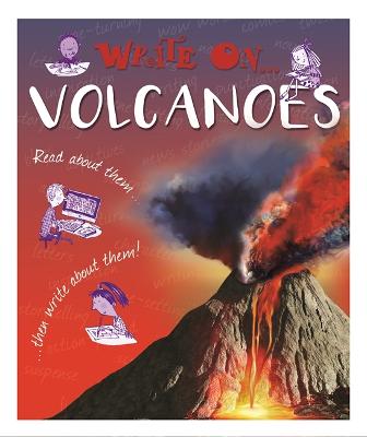 Book cover for Write On: Volcanoes