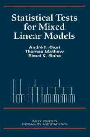 Cover of Statistical Tests for Mixed Linear Models