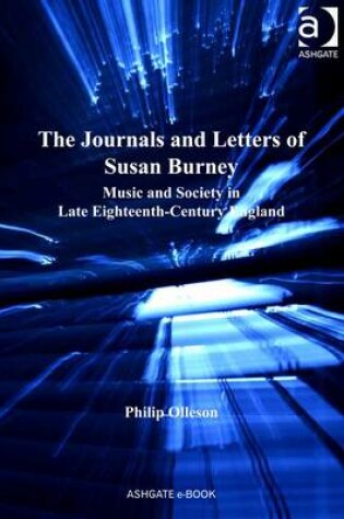 Cover of The Journals and Letters of Susan Burney