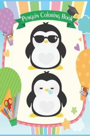 Cover of Penguin Coloring Book