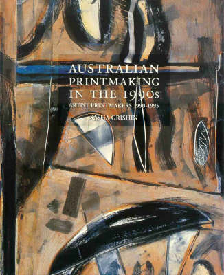 Book cover for Australian Printmaking in the 1990s