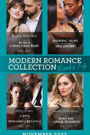 Cover of Modern Romance November 2022 Books 1-4