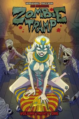 Book cover for Zombie Tramp Volume 21: The Mummy Tramp