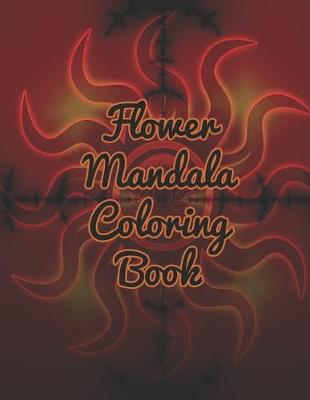 Book cover for Flower Mandala Coloring Book