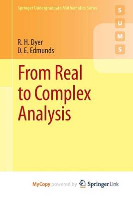 Cover of From Real to Complex Analysis