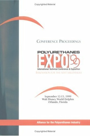 Cover of Polyurethanes Expo 1999