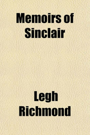 Cover of Memoirs of Sinclair