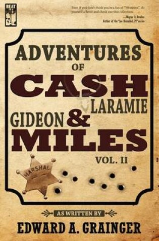 Cover of Adventures of Cash Laramie and Gideon Miles Vol. II