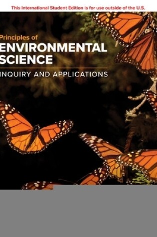 Cover of ISE Principles of Environmental Science