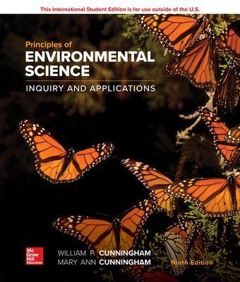 Book cover for ISE Principles of Environmental Science