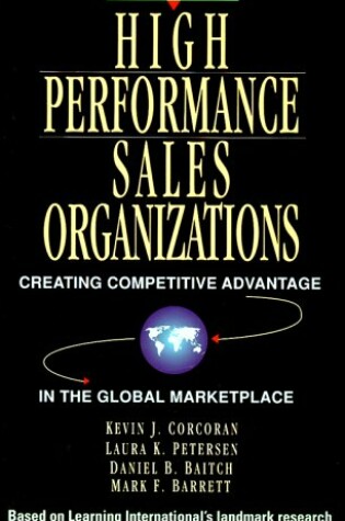 Cover of High Performance Sales Organization