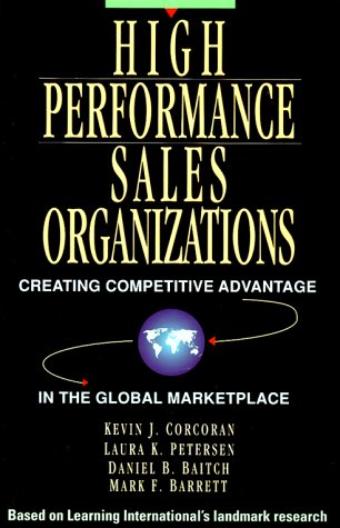 Book cover for High Performance Sales Organization