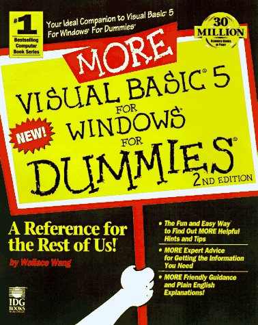 Book cover for More Visual Basic 5 For Dummies