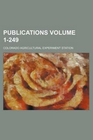 Cover of Publications Volume 1-249