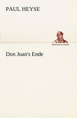 Book cover for Don Juan's Ende