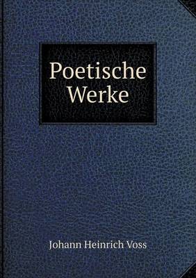 Book cover for Poetische Werke