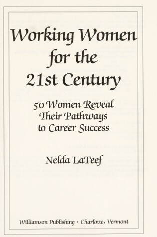 Cover of Working Women for the 21st Century