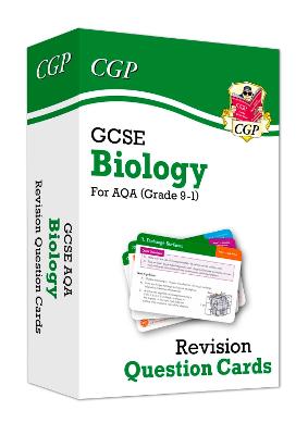 Book cover for GCSE Biology AQA Revision Question Cards