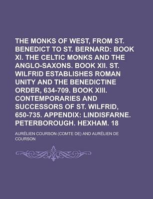 Book cover for The Monks of the West, from St. Benedict to St. Bernard Volume 4