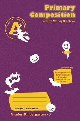 Book cover for Primary Composition Notebook (Purple)